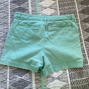 Teal shorts